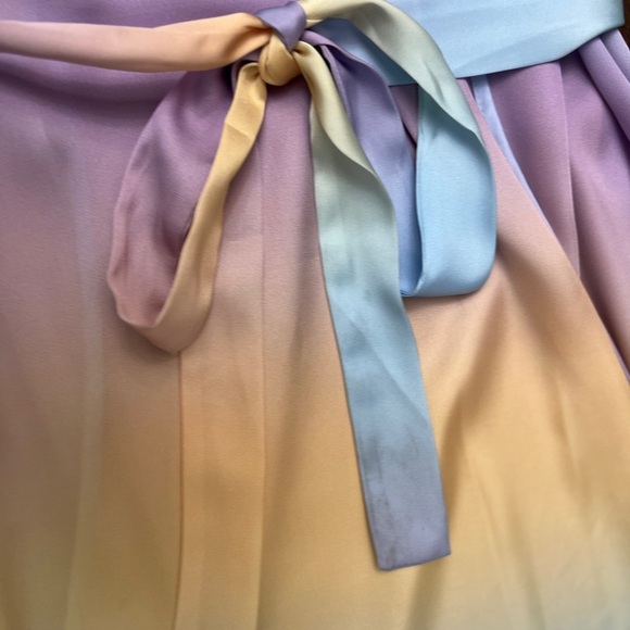 Amanda Uprichard Pastel Ombré Robe One Size Rare Bachelorette Trip Sorority Sexy - Picture 6 of 16